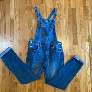 Girls Denim Overalls